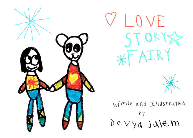 Love Story Fairy book cover — two characters holding hands